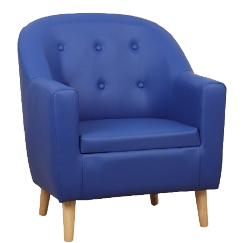 Kinderfauteuil - Blauw