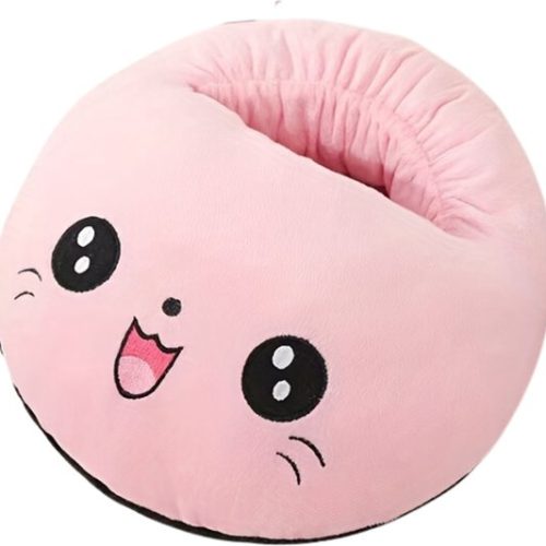 Voetenwarmer - Mega Pantoffels - 2-1 - licht roze - one size